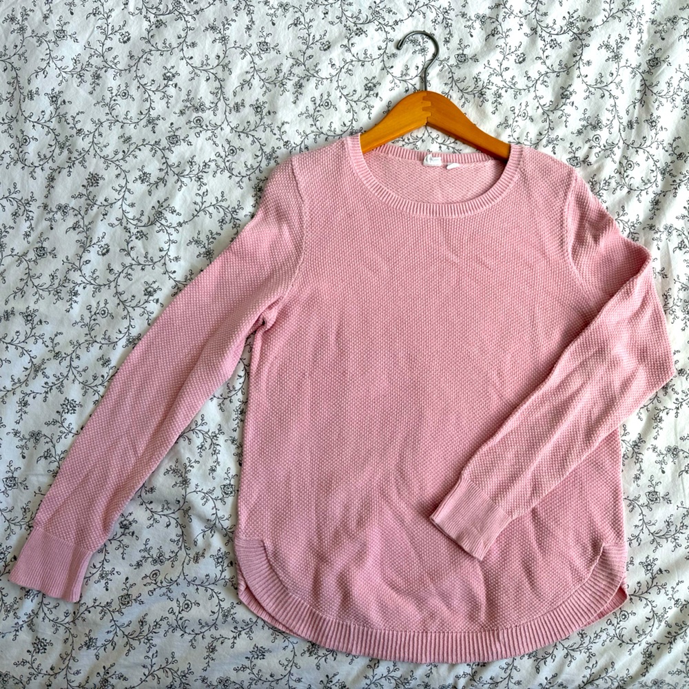 Gap Knit Sweater Pastel Pink
